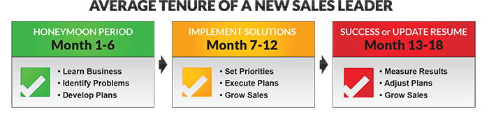 Landing: Your First 18 Months As A New Sales Leader Whitepaper sales leader timeline 96 - Landing: Your First 18 Months As A New Sales Leader Whitepaper