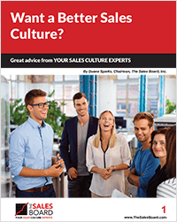 Want a Better Sales Culture front cover